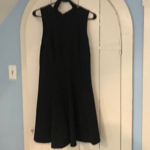 Black FREE PEOPLE dress, high neck, open back